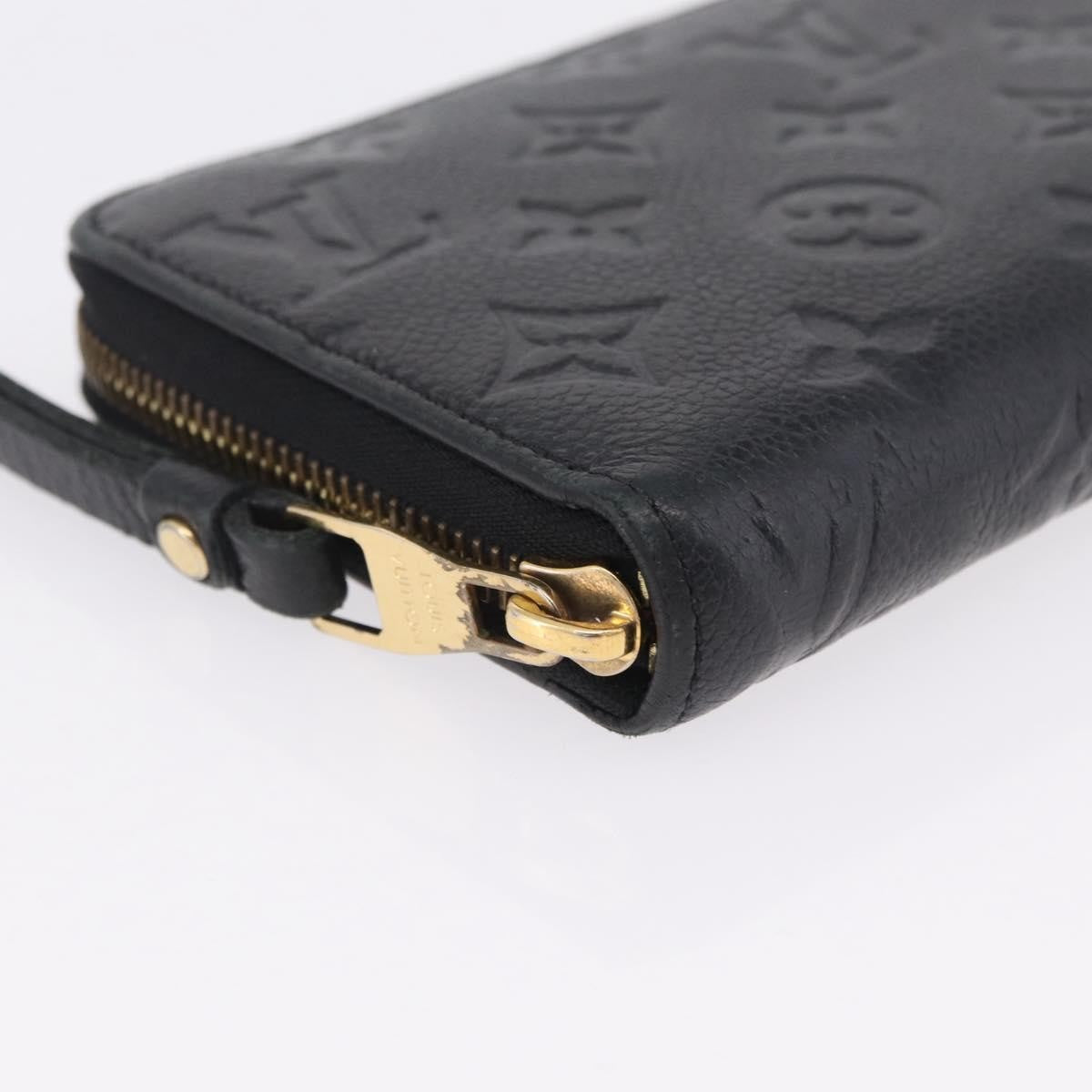 Louis Vuitton Portefeuille Zippy Monogramme Empreinte Monogramme Empreinte Black Leather Wallets Accessory (Pre-Owned)