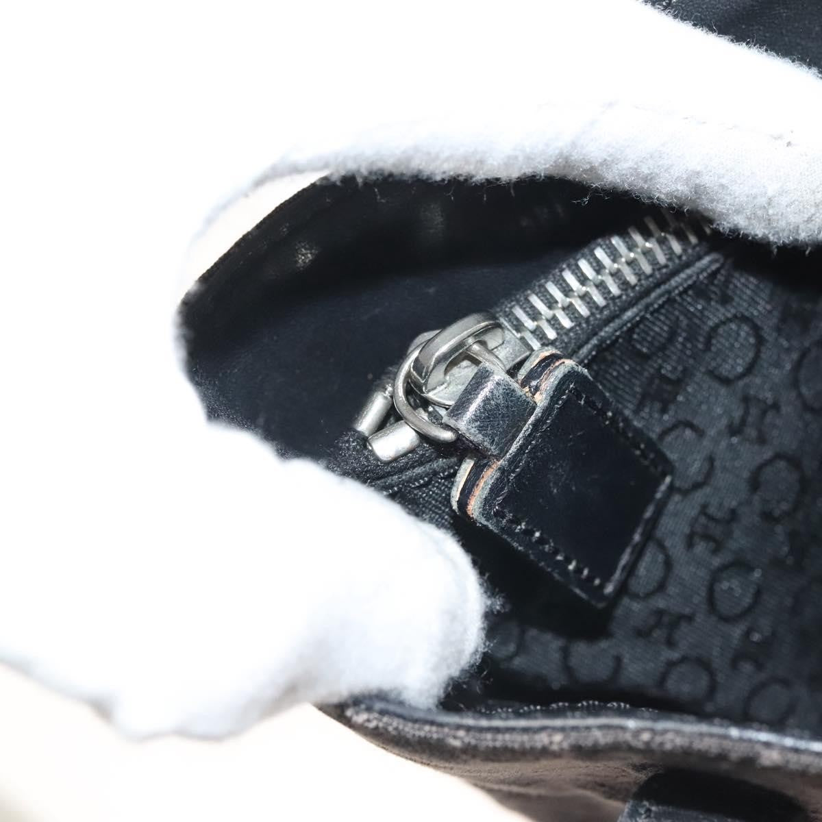 Celine C Macadam Canvas Black Canvas Handbag (Pre-Owned)