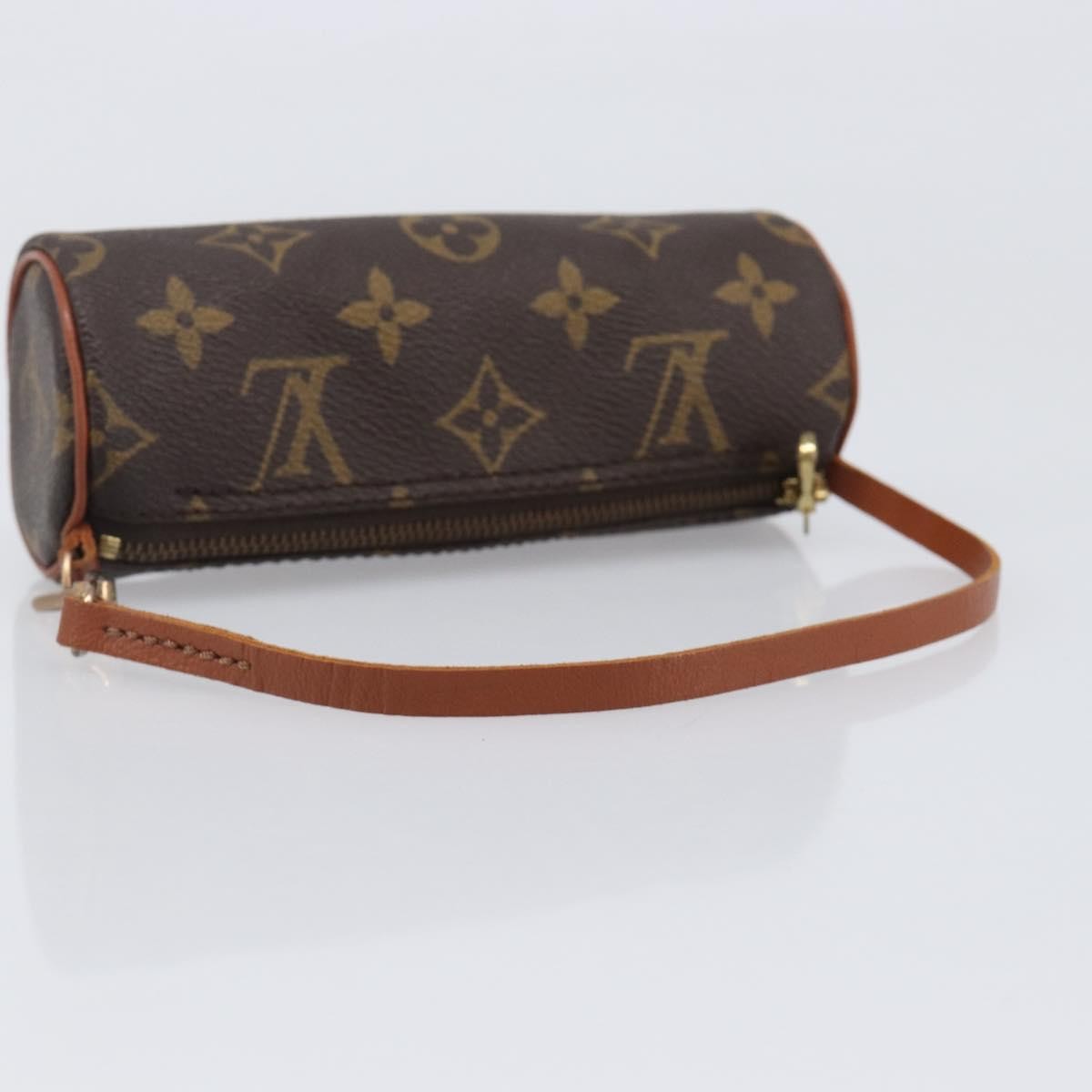 Louis Vuitton Papillon Pochette Monogram Canvas Brown Canvas Clutche & Pouche Bag (Pre-Owned)
