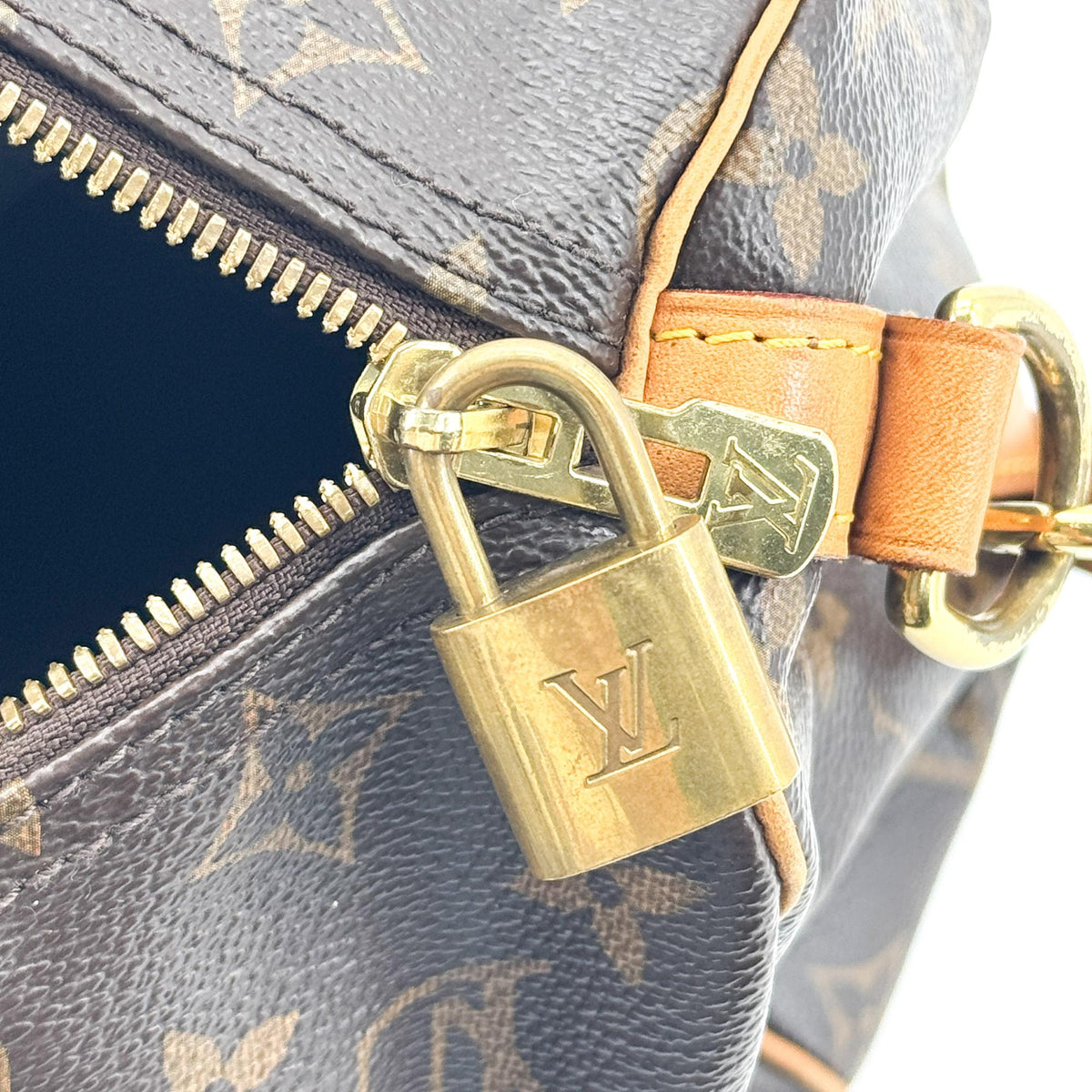 Louis Vuitton Speedy Bandouliere Monogram Canvas Brown Canvas Handbag (Pre-Owned)