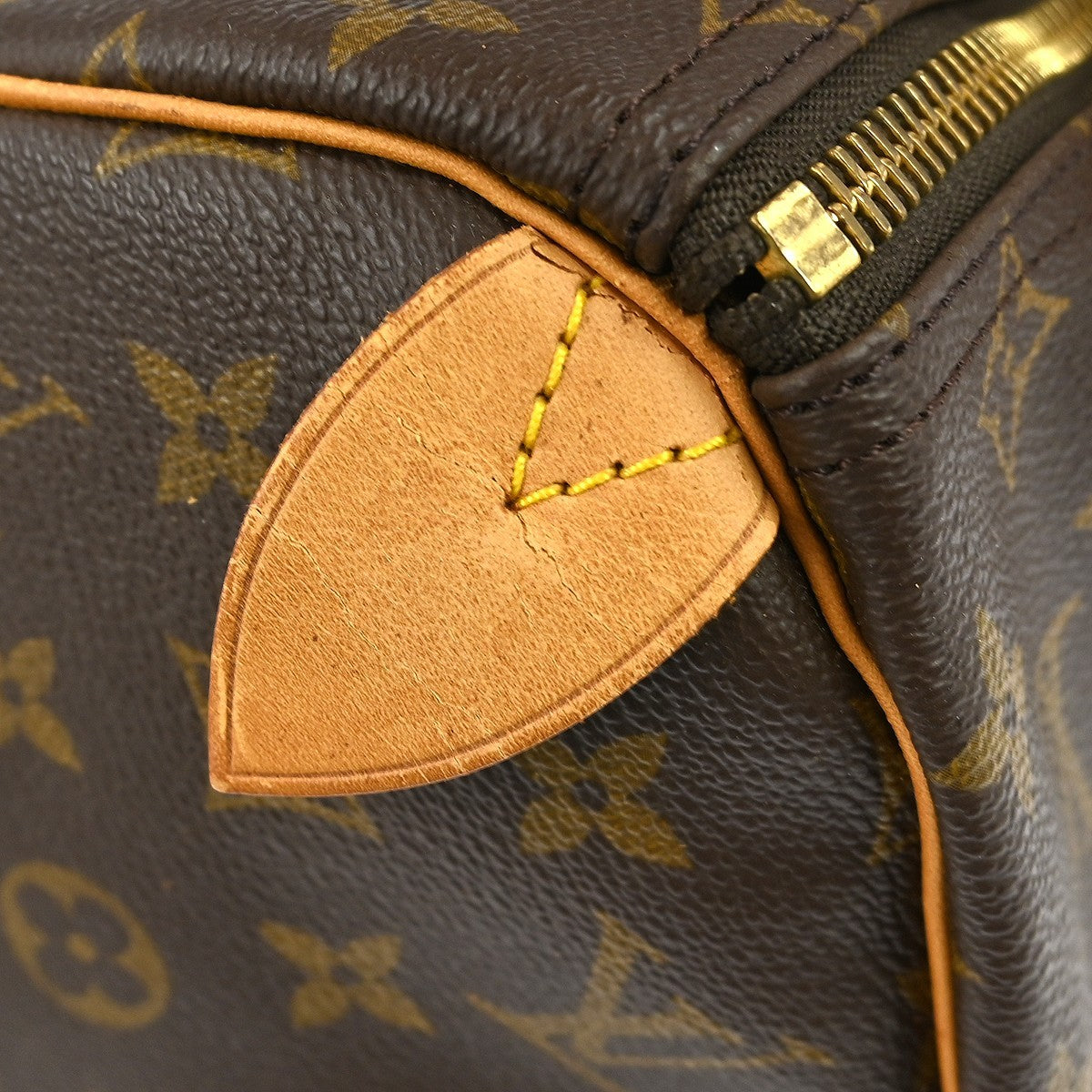 Louis Vuitton Keepall Monogram Brown Canvas Travel Bag Bag (Pre-Owned)
