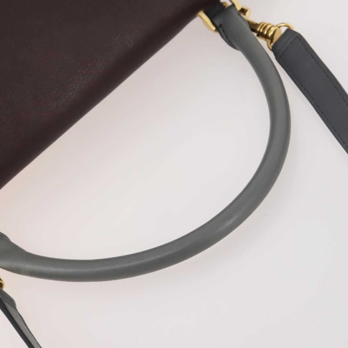Celine Tricolor Trapeze Leather Multicolour Leather Handbag (Pre-Owned)