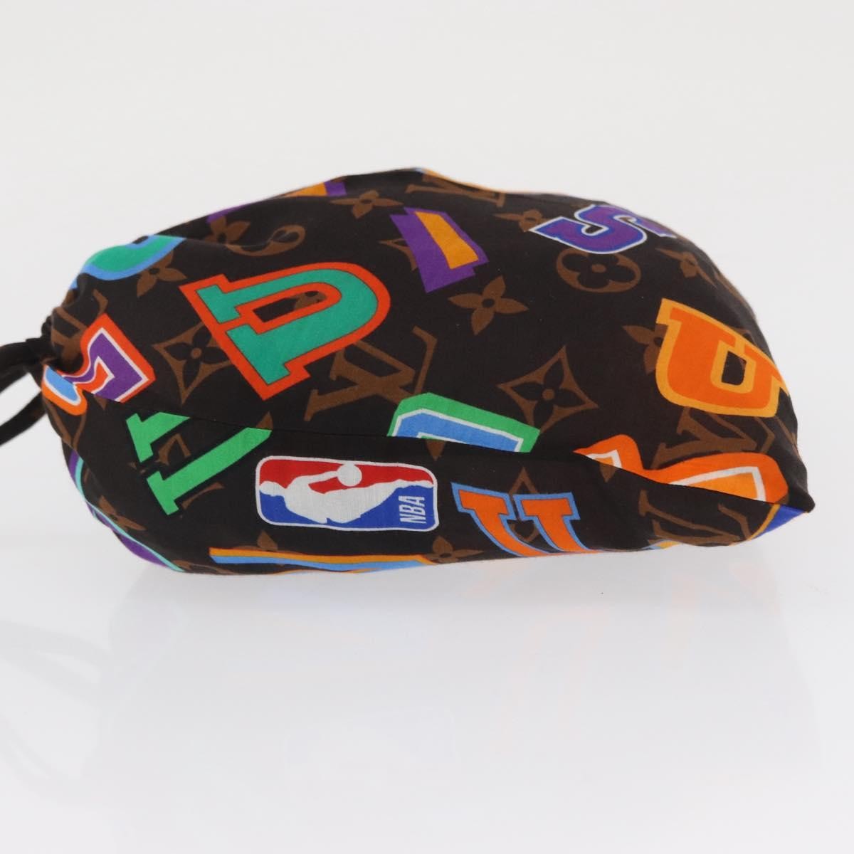 Louis Vuitton X Nba Monogram Canvas Brown Canvas Clutche & Pouche Bag (Pre-Owned)