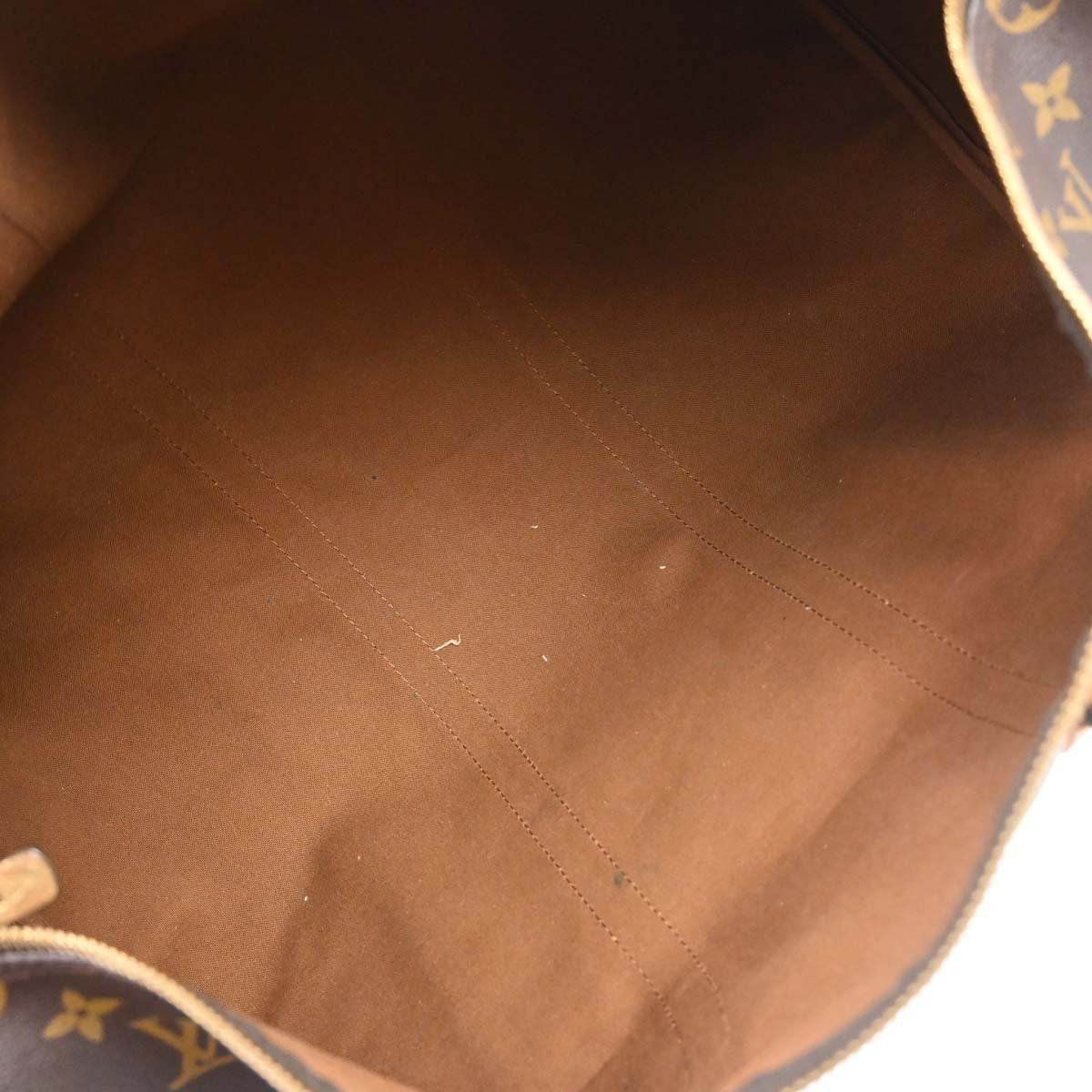Louis Vuitton Keepall Monogram Canvas Brown Canvas Travel Bag Bag (Pre-Owned)