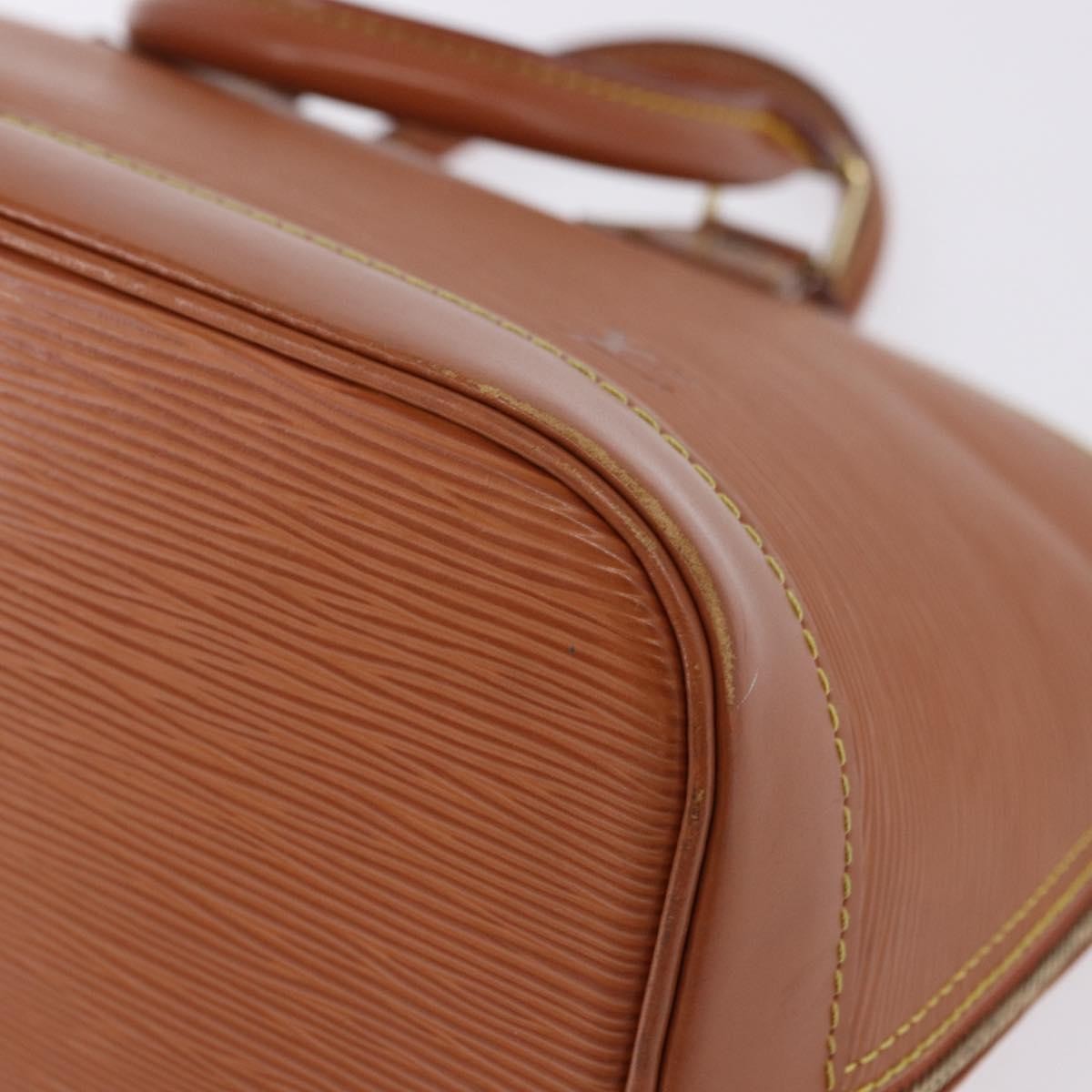 Louis Vuitton Alma Epi Leather Gold Leather Handbag (Pre-Owned)