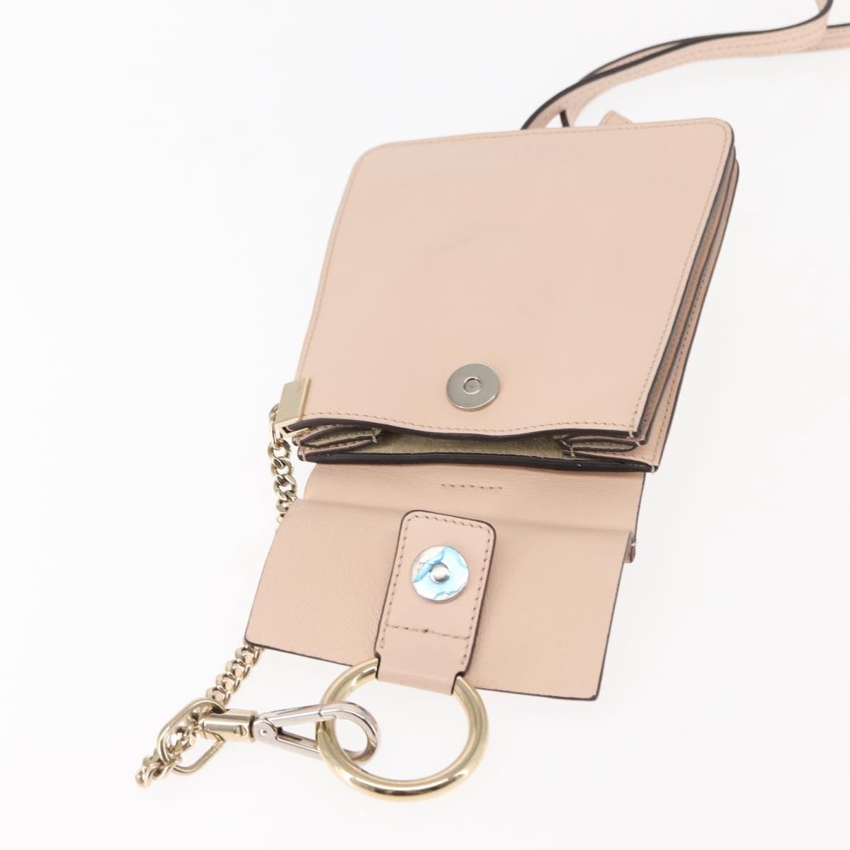 Chloe Faye Leather And Suede Pink Suede Bag (Pre-Owned)