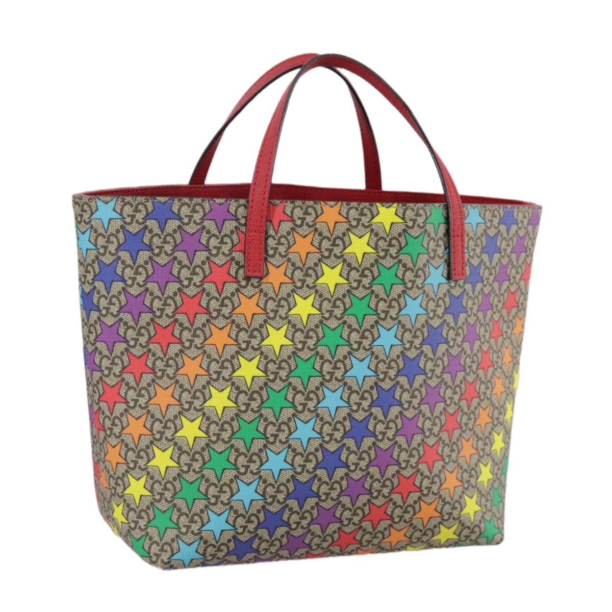 Gucci Children's Printed Coated Canvas Multicolour Canvas Tote Bag Bag (Pre-Owned)