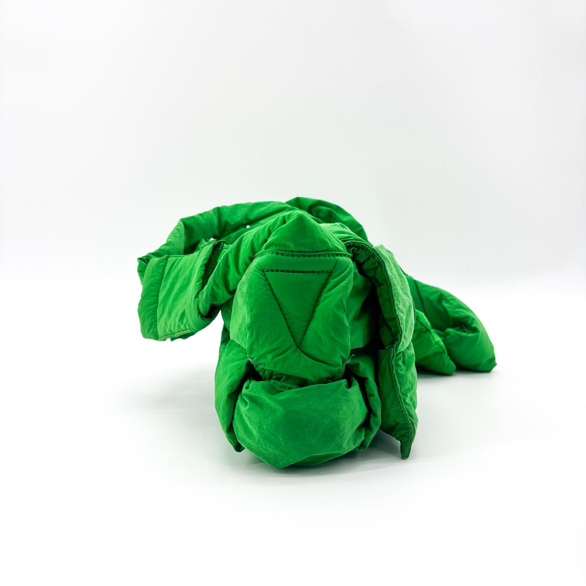 Bottega Veneta Padded Tech Cassette Intrecciato Nylon Green Nylon Crossbody Bag Bag (Pre-Owned)