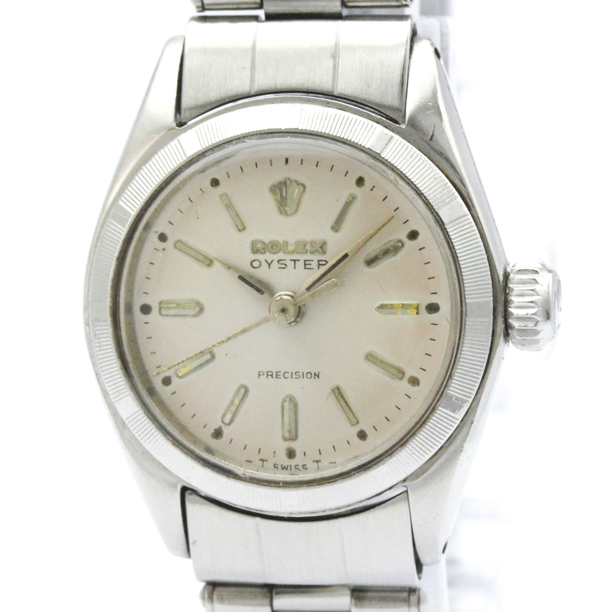 Rolex Oyster Precision Steel Watch (Pre-Owned)