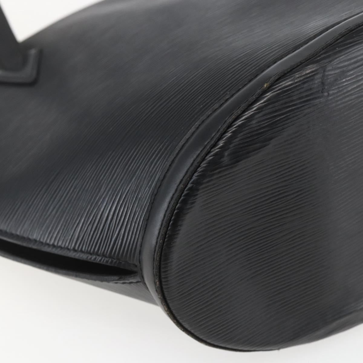Louis Vuitton Saint Jacques Epi Leather Black Leather Handbag (Pre-Owned)