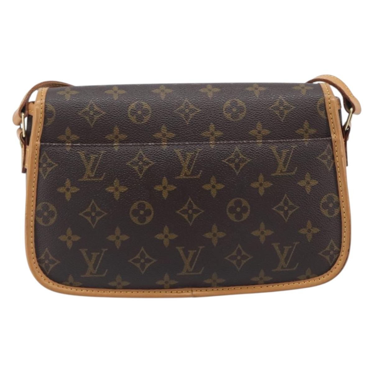 Louis Vuitton Sologne Monogram Canvas Brown Canvas Handbag (Pre-Owned)