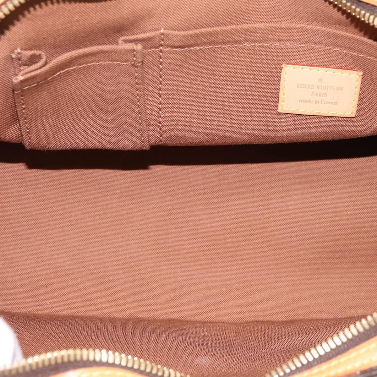 Louis Vuitton Riveting Monogram Canvas Brown Canvas Shoulder Bag Bag (Pre-Owned)