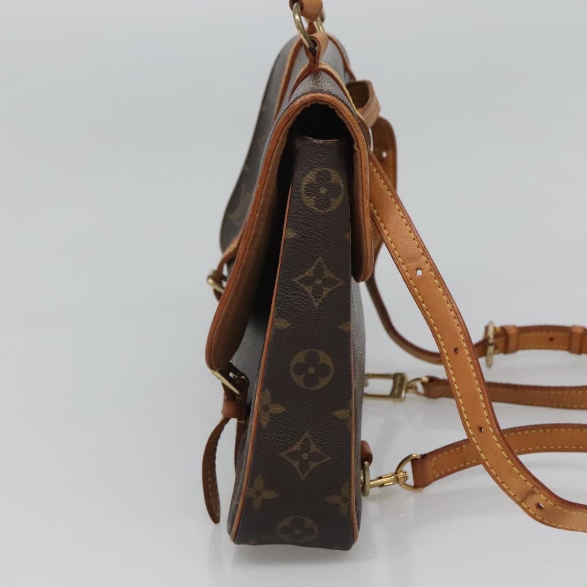 Louis Vuitton Marelle Sac A Dos Monogram Canvas Brown Canvas Backpack Bag (Pre-Owned)
