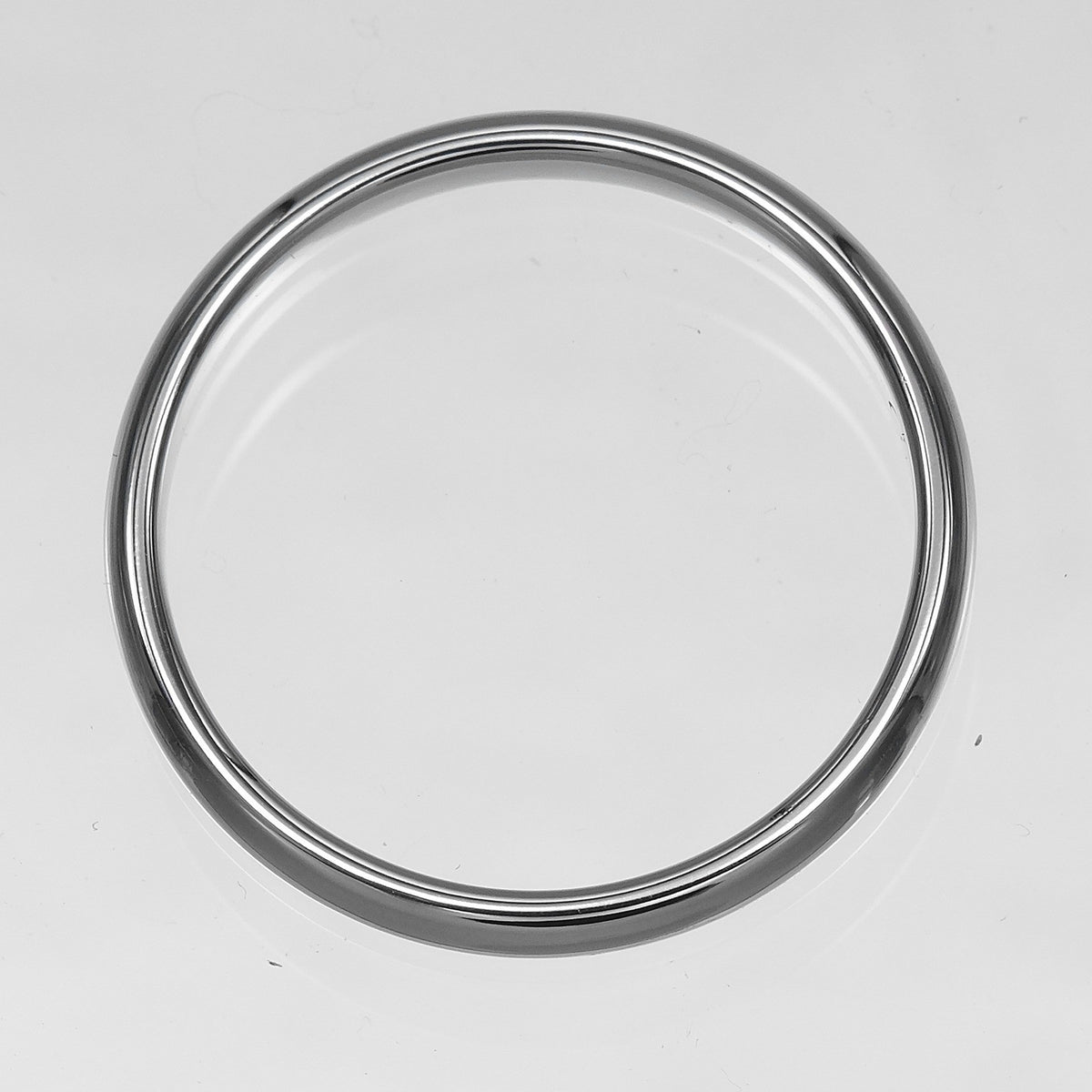 Cartier 1895 Wedding Band Platinum Silver Platinum Ring Jewelry (Pre-Owned)