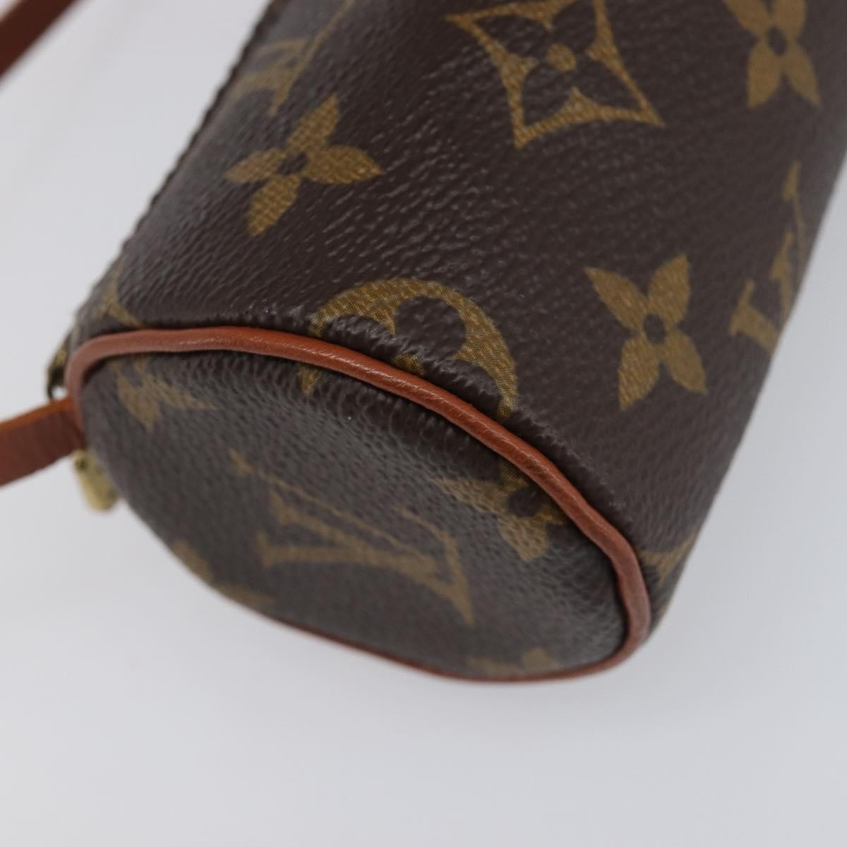 Louis Vuitton Papillon Pochette Monogram Canvas Brown Canvas Clutche & Pouche Bag (Pre-Owned)