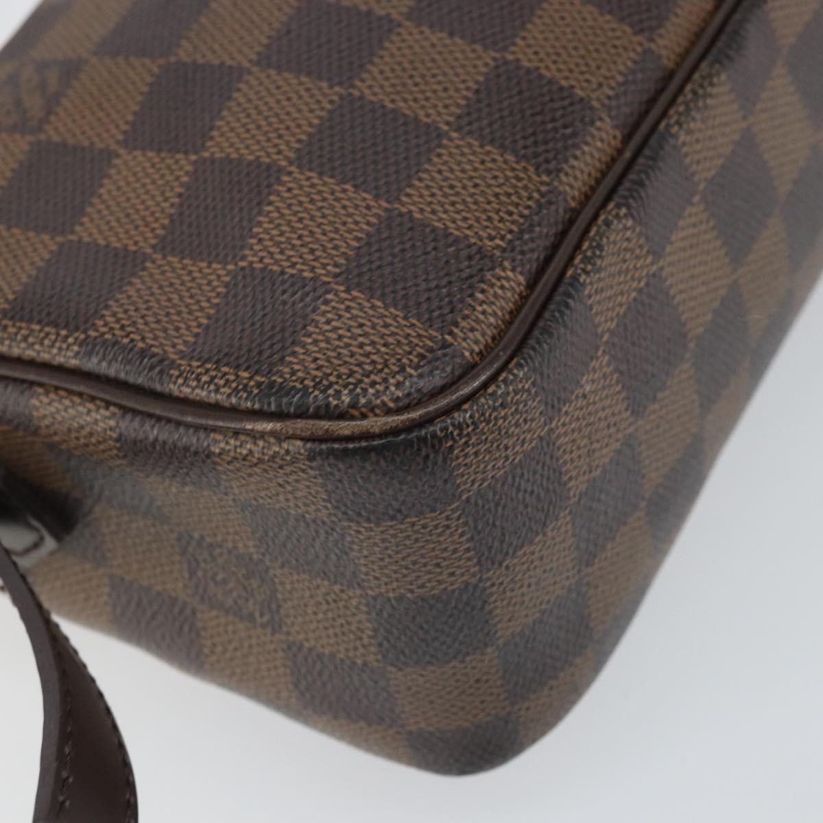Louis Vuitton Ravello Damier Ebene Brown Canvas Shoulder Bag Bag (Pre-Owned)