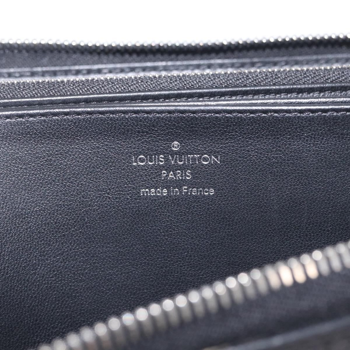 Louis Vuitton Zippy Mahina Leather Black Leather Wallets Accessory (Pre-Owned)