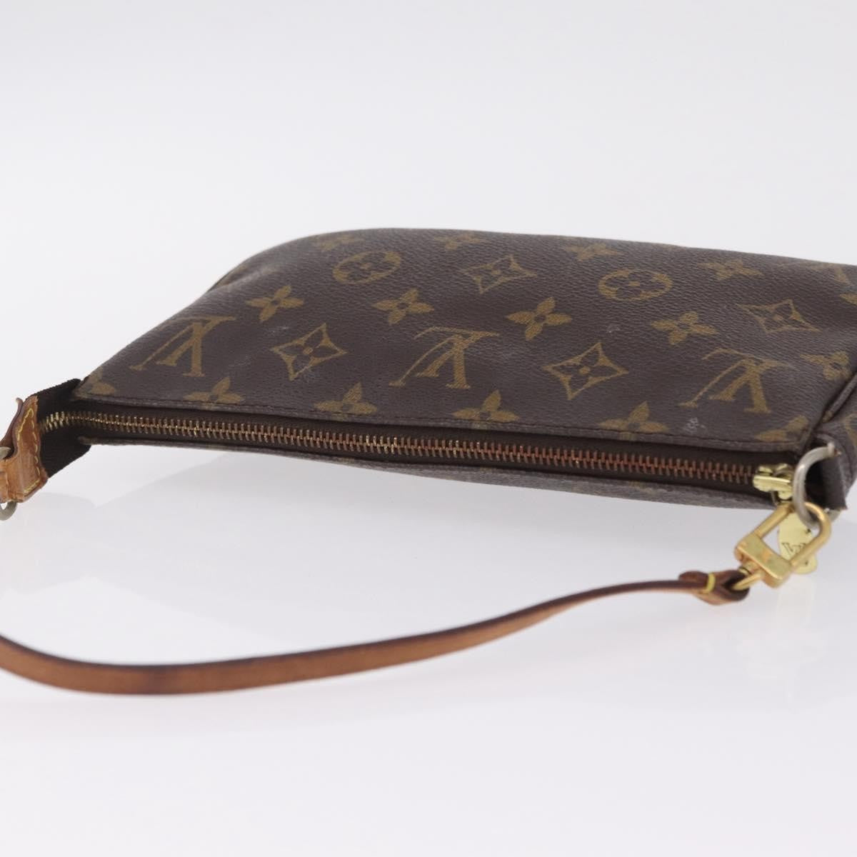 Louis Vuitton Pochette Accessoires Monogram Canvas Brown Canvas Clutche & Pouche Bag (Pre-Owned)