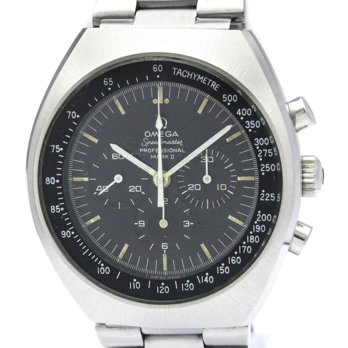 Omega Speedmaster Mark Ii Stainless Steel Watch (Pre-Owned)