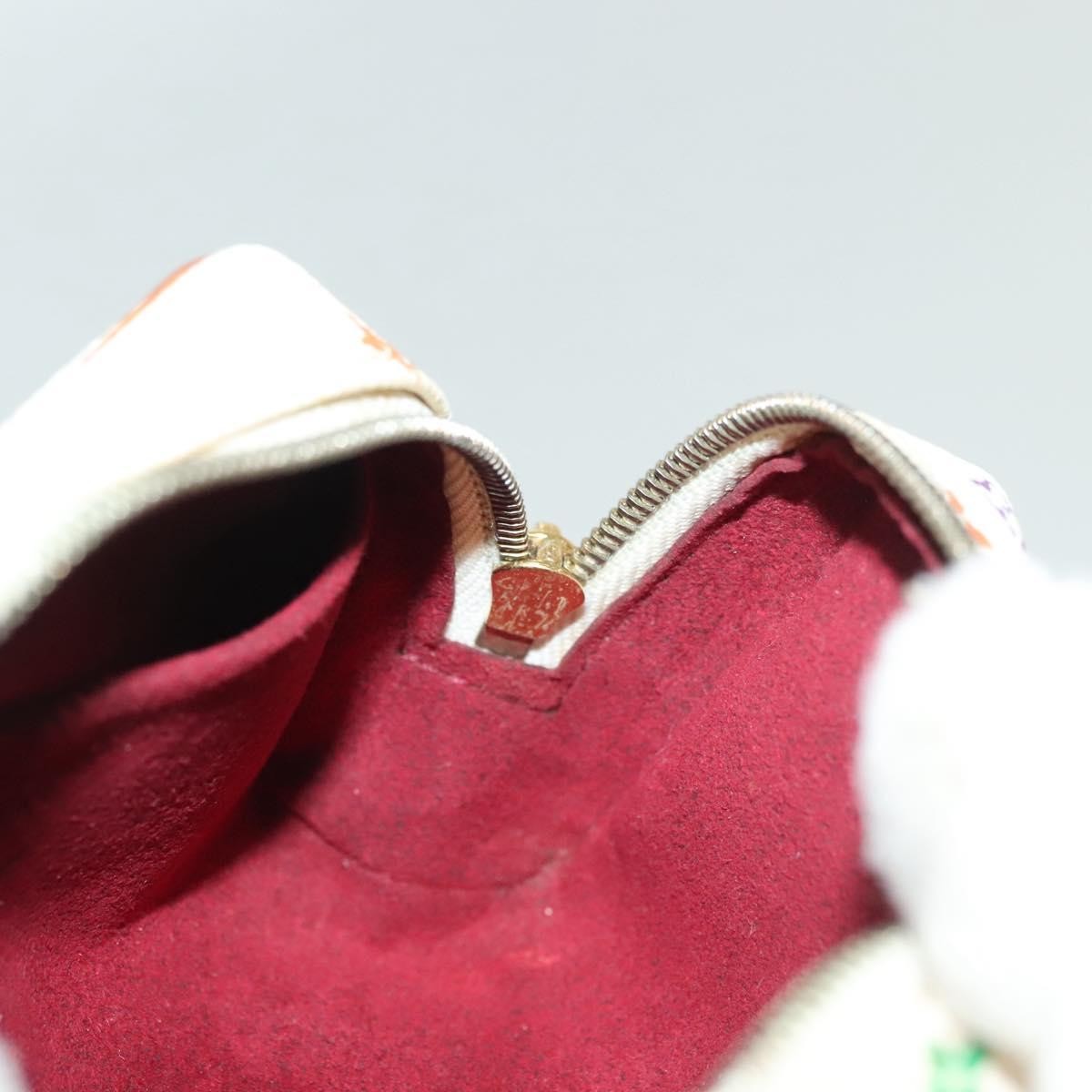 Louis Vuitton Wapity Trousse Monogram Multicolor White Canvas Clutche & Pouche Bag (Pre-Owned)
