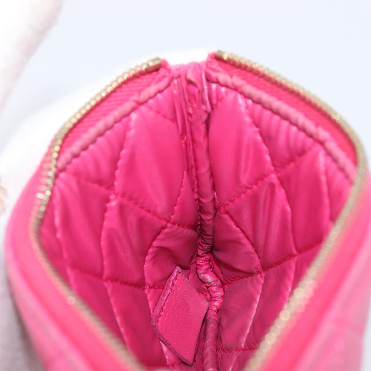 Chanel Cc Zip Coin Purse Quilted Lambskin Pink Leather Wallets Accessory (Pre-Owned)