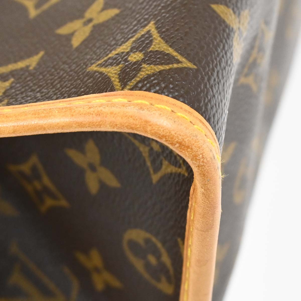Louis Vuitton Popincourt Tote Monogram Canvas Brown Canvas Tote Bag Bag (Pre-Owned)