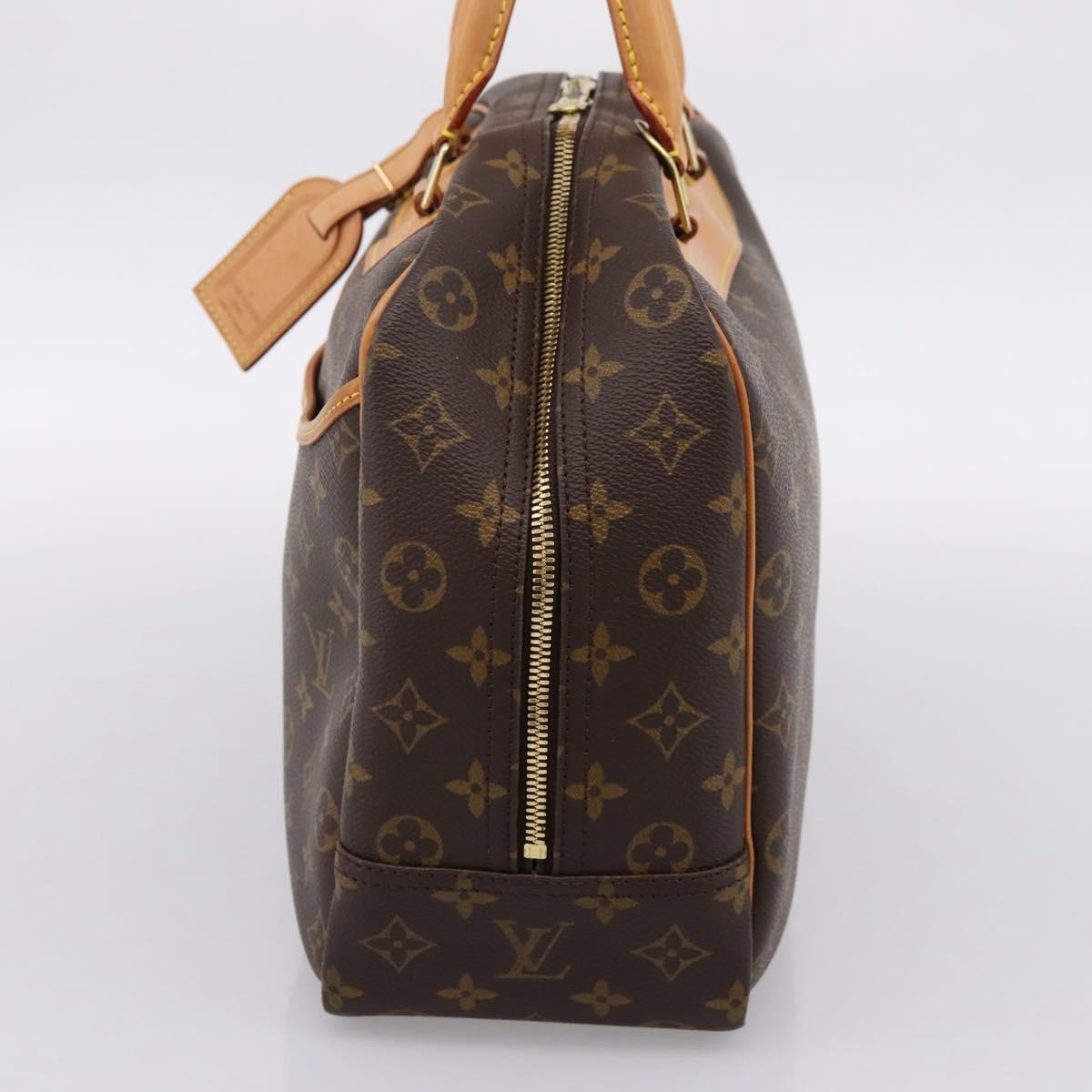 Louis Vuitton Deauville Monogram Canvas Brown Canvas Handbag (Pre-Owned)