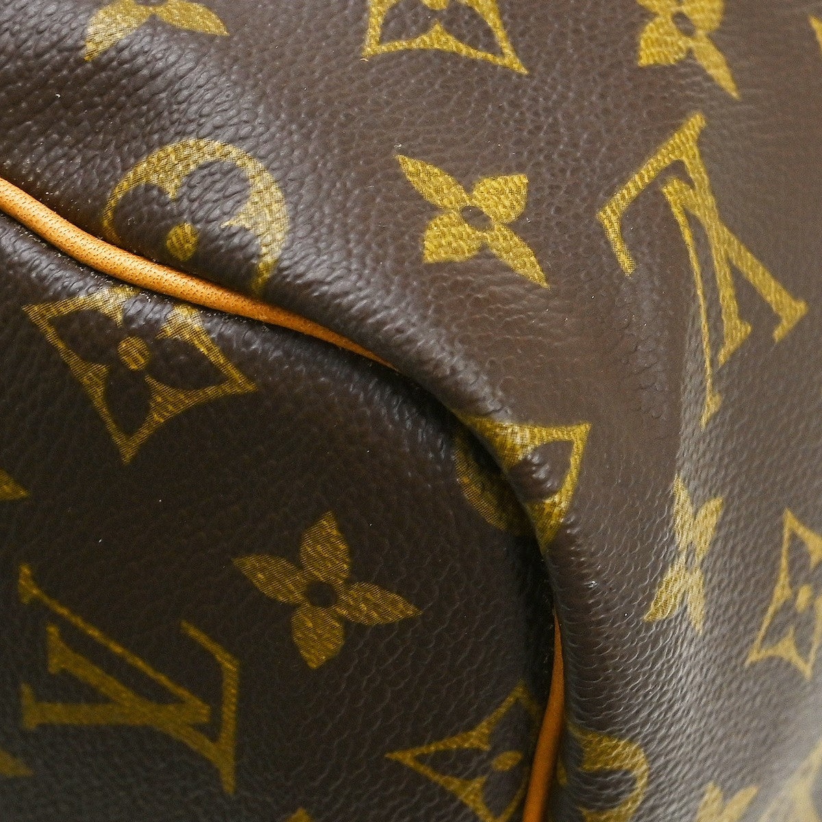Louis Vuitton Keepall Monogram Canvas Brown Canvas Handbag (Pre-Owned)