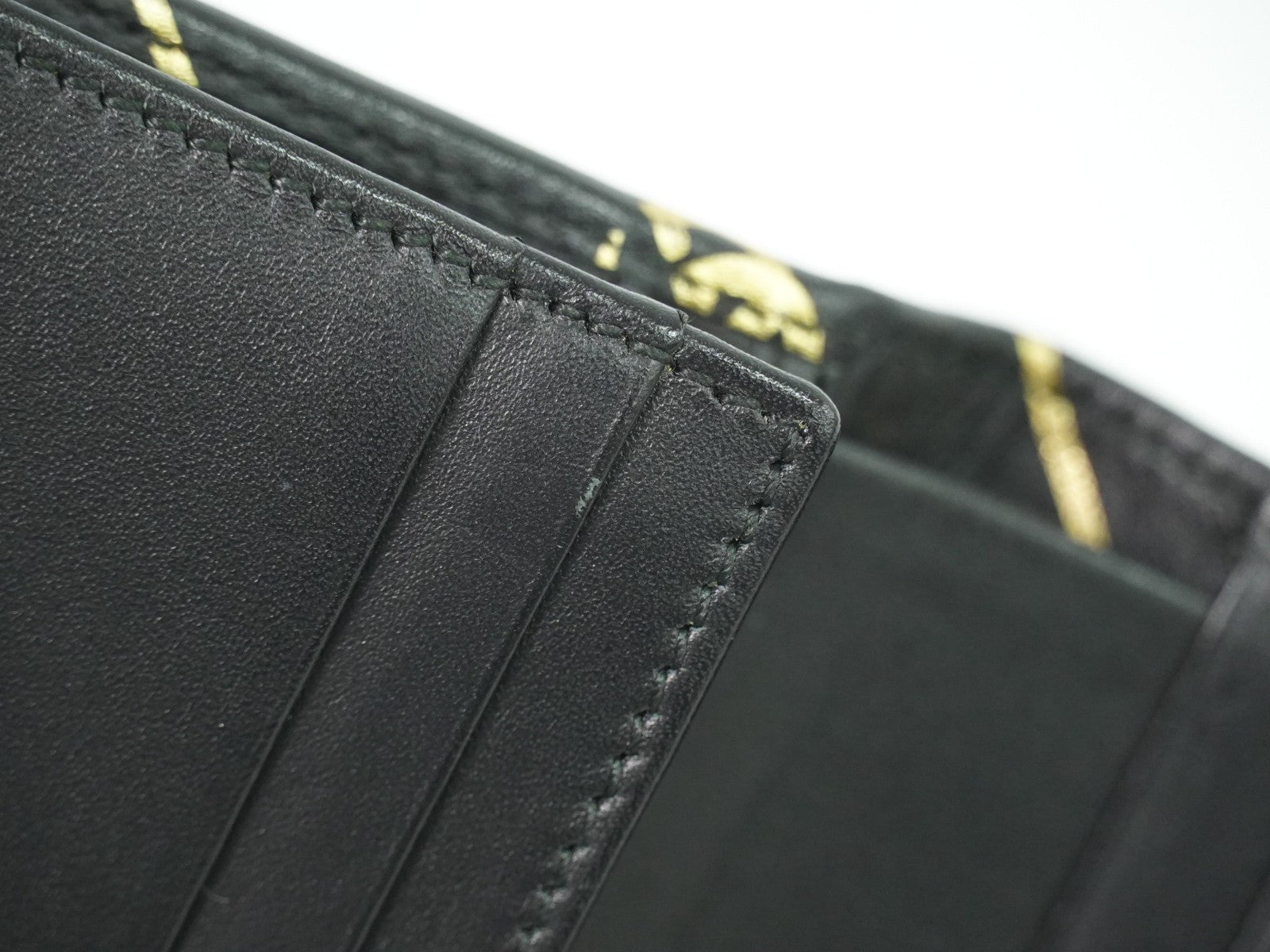 Gucci Gg Marmont Leather Black Leather Wallets Accessory (Pre-Owned)