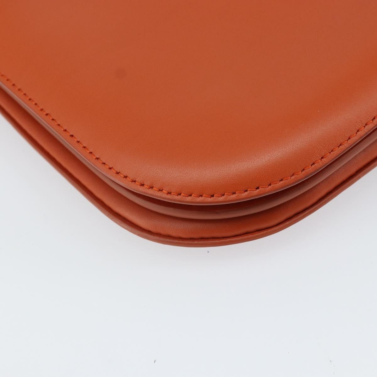 Bottega Veneta Mount Leather Brown Leather Shoulder Bag Bag (Pre-Owned)