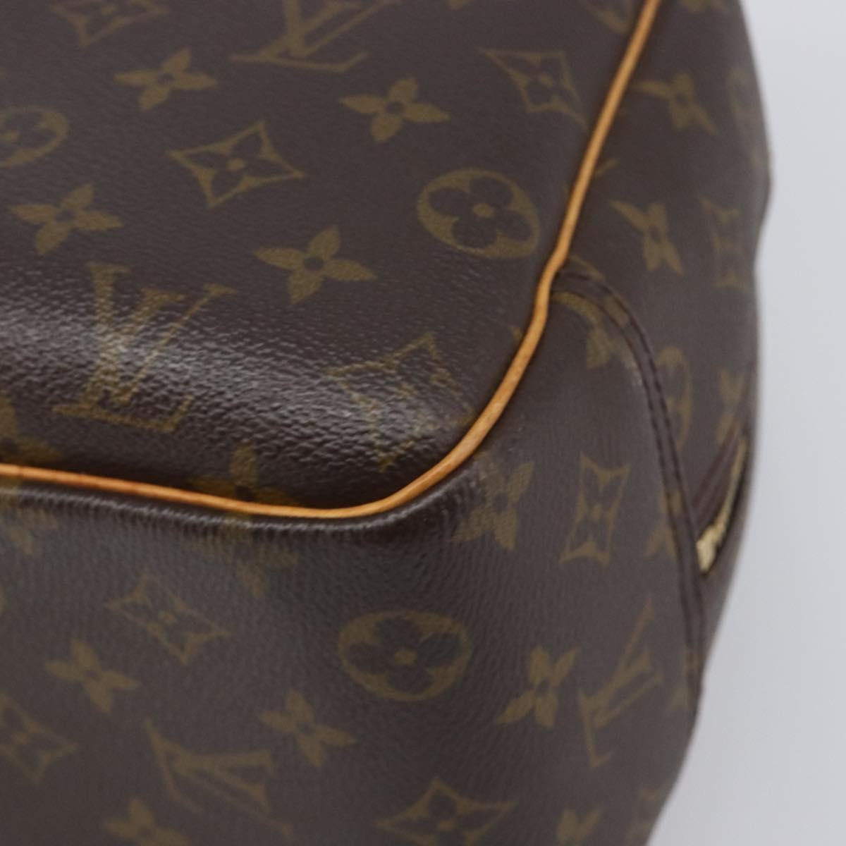 Louis Vuitton Deauville Monogram Canvas Brown Canvas Handbag (Pre-Owned)
