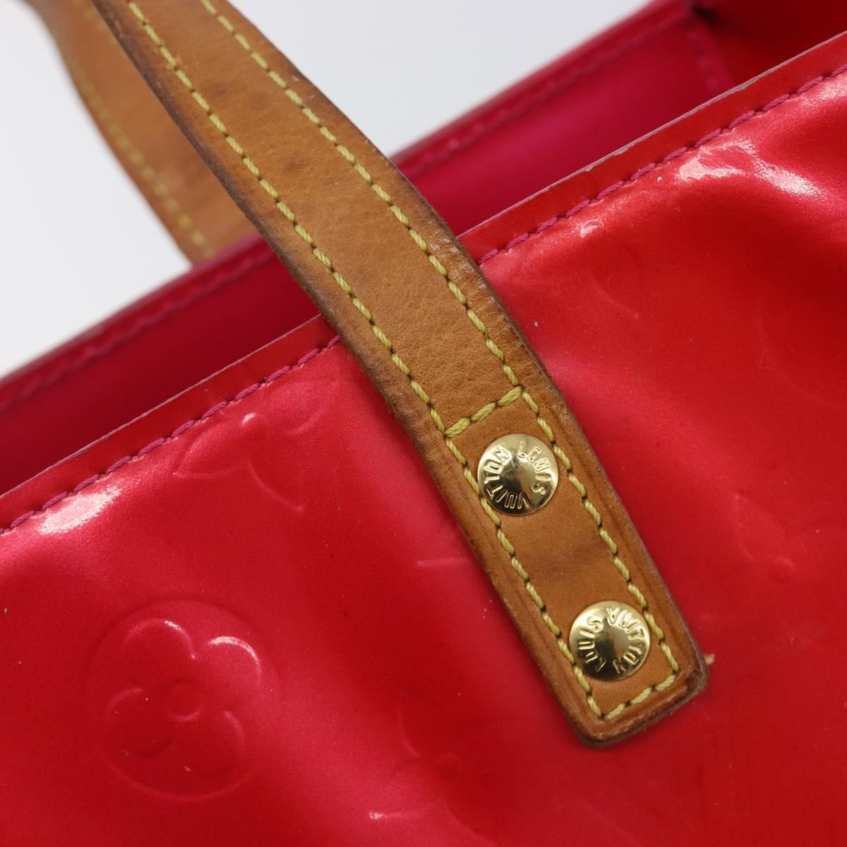 Louis Vuitton Reade Monogram Vernis Pink Patent_Leather Handbag (Pre-Owned)