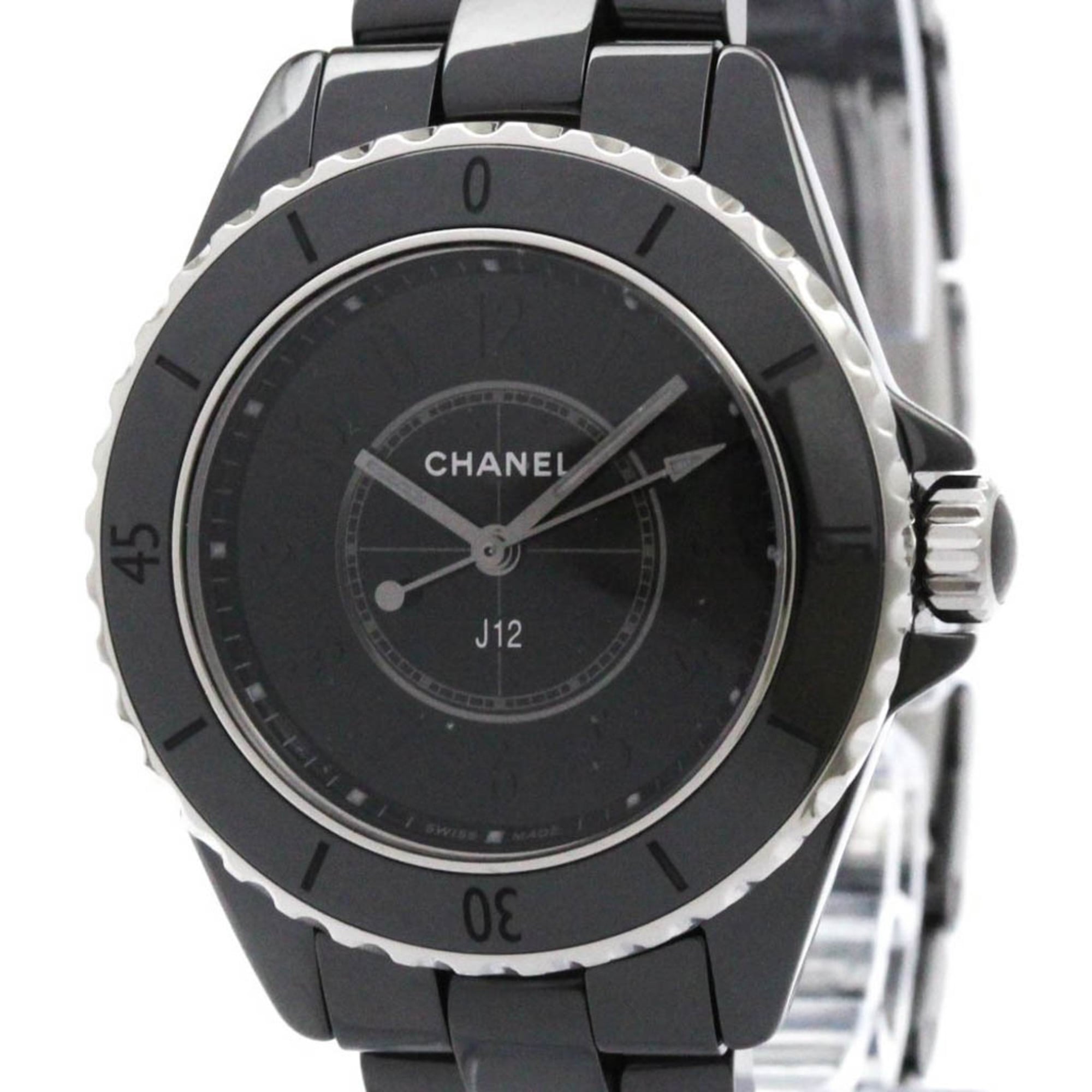 Chanel J12 Quartz Ceramic And Stainless Steel Watch (Pre-Owned)