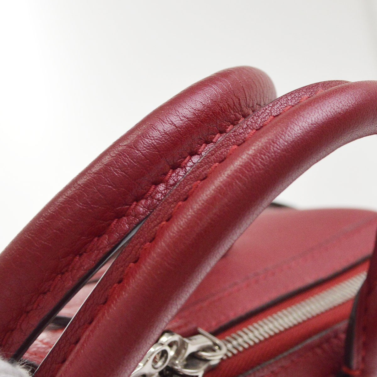 Louis Vuitton Sofia Coppola Sc Leather Red Leather Handbag (Pre-Owned)