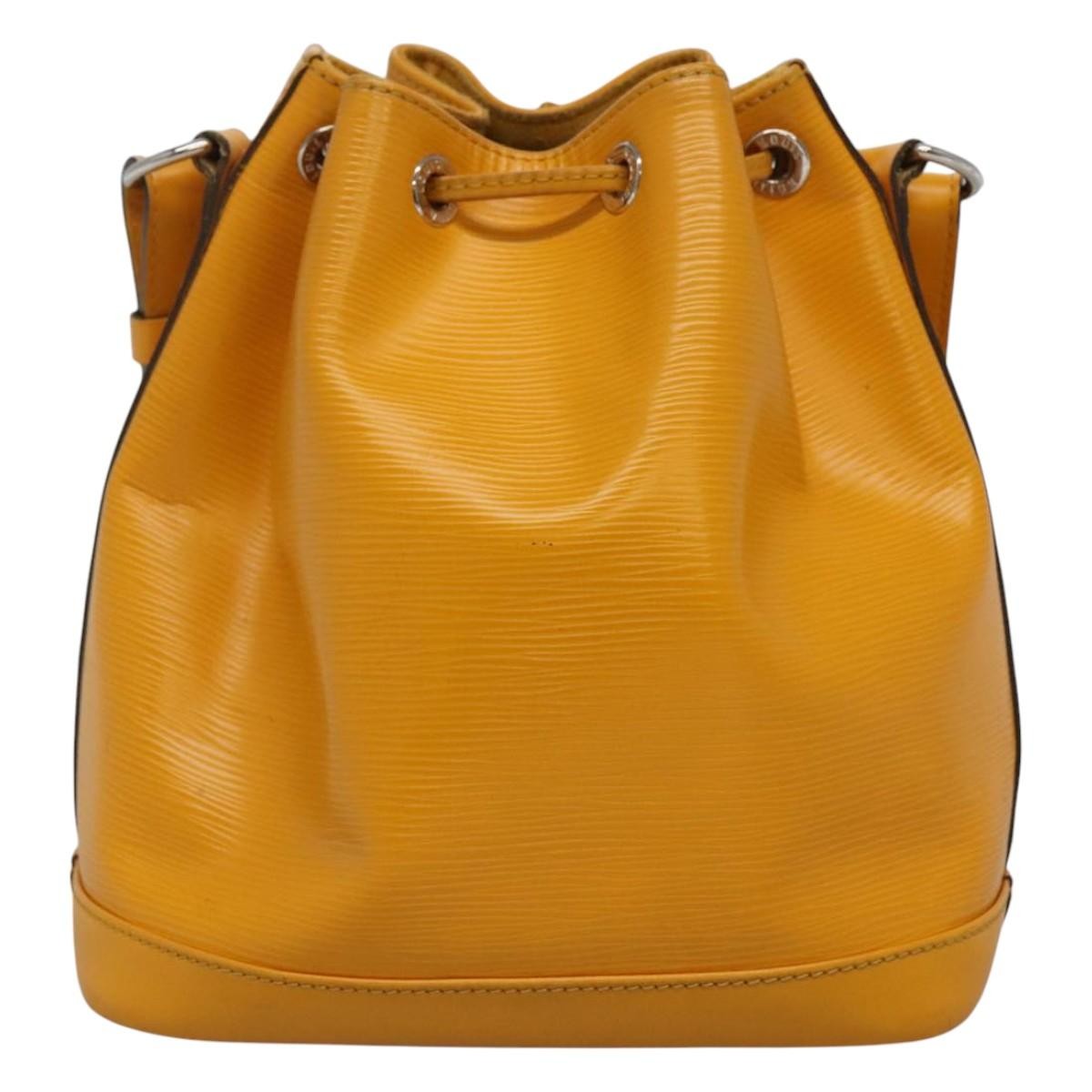 Louis Vuitton Petit Noe Nm Epi Leather Yellow Leather Shoulder Bag Bag (Pre-Owned)