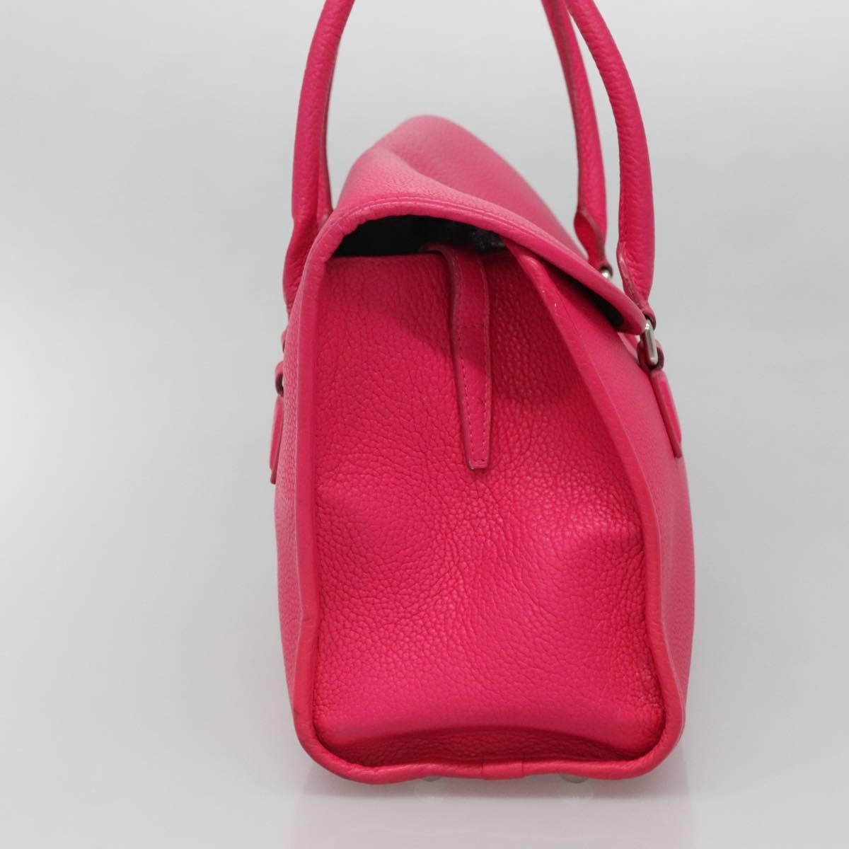 Loewe Alamo Leather Pink Leather Handbag (Pre-Owned)
