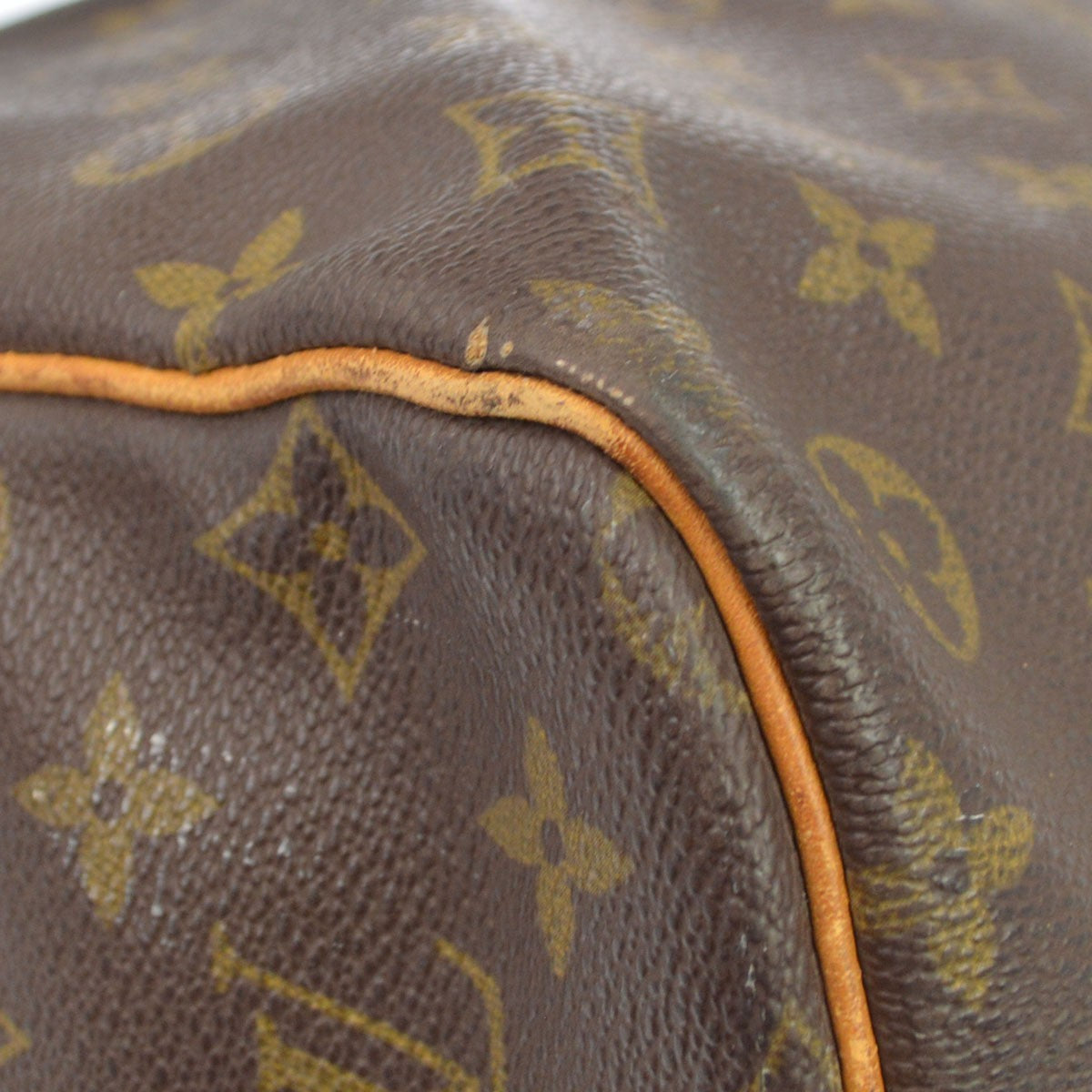 Louis Vuitton Keepall Monogram Multicolor Brown Canvas Travel Bag Bag (Pre-Owned)