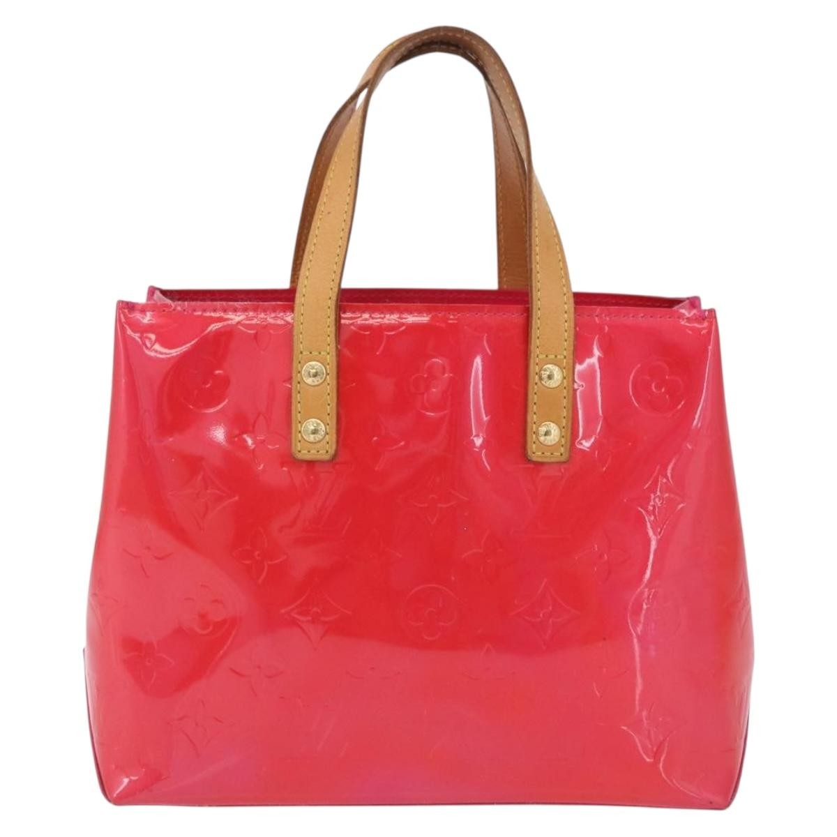 Louis Vuitton Reade Monogram Vernis Pink Patent_Leather Handbag (Pre-Owned)
