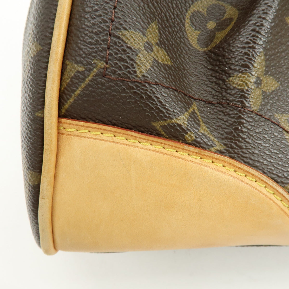 Louis Vuitton Beverly Monogram Canvas Brown Canvas Handbag (Pre-Owned)