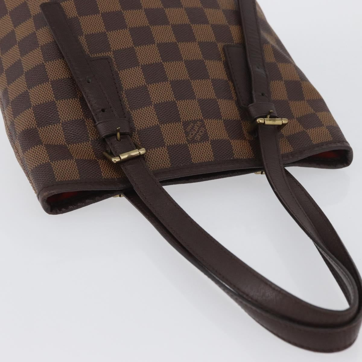 Louis Vuitton Marais Bucket Damier Brown Canvas Handbag (Pre-Owned)