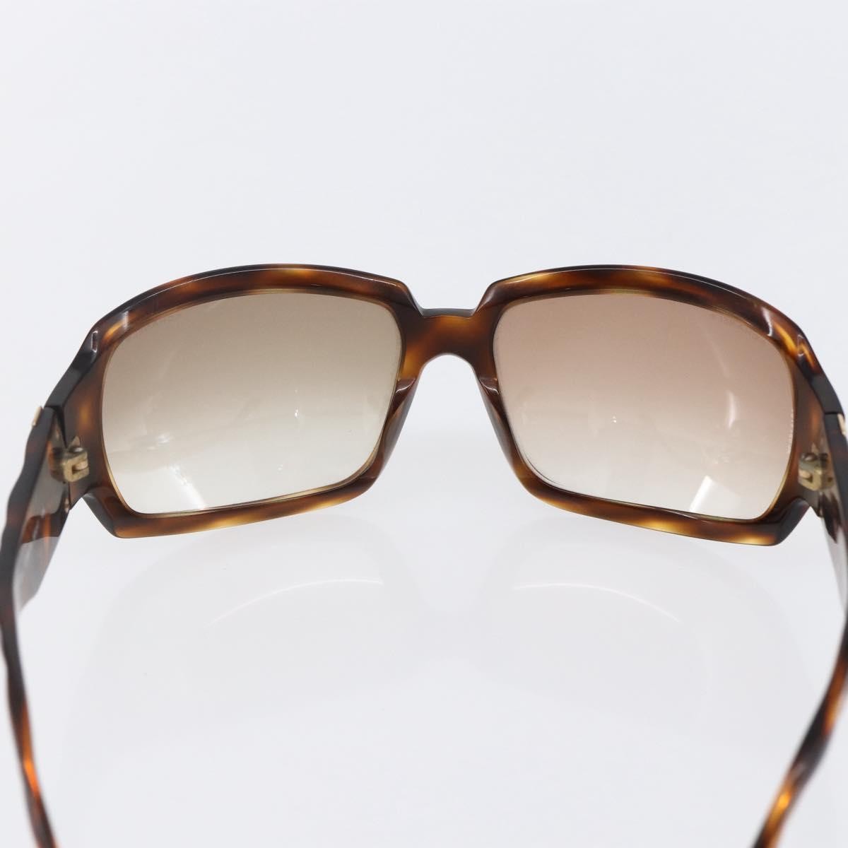 Chanel Chanel Logo Sunglasses Eye Wear Plastic Brown Plastic Sunglasse Accessory (Pre-Owned)