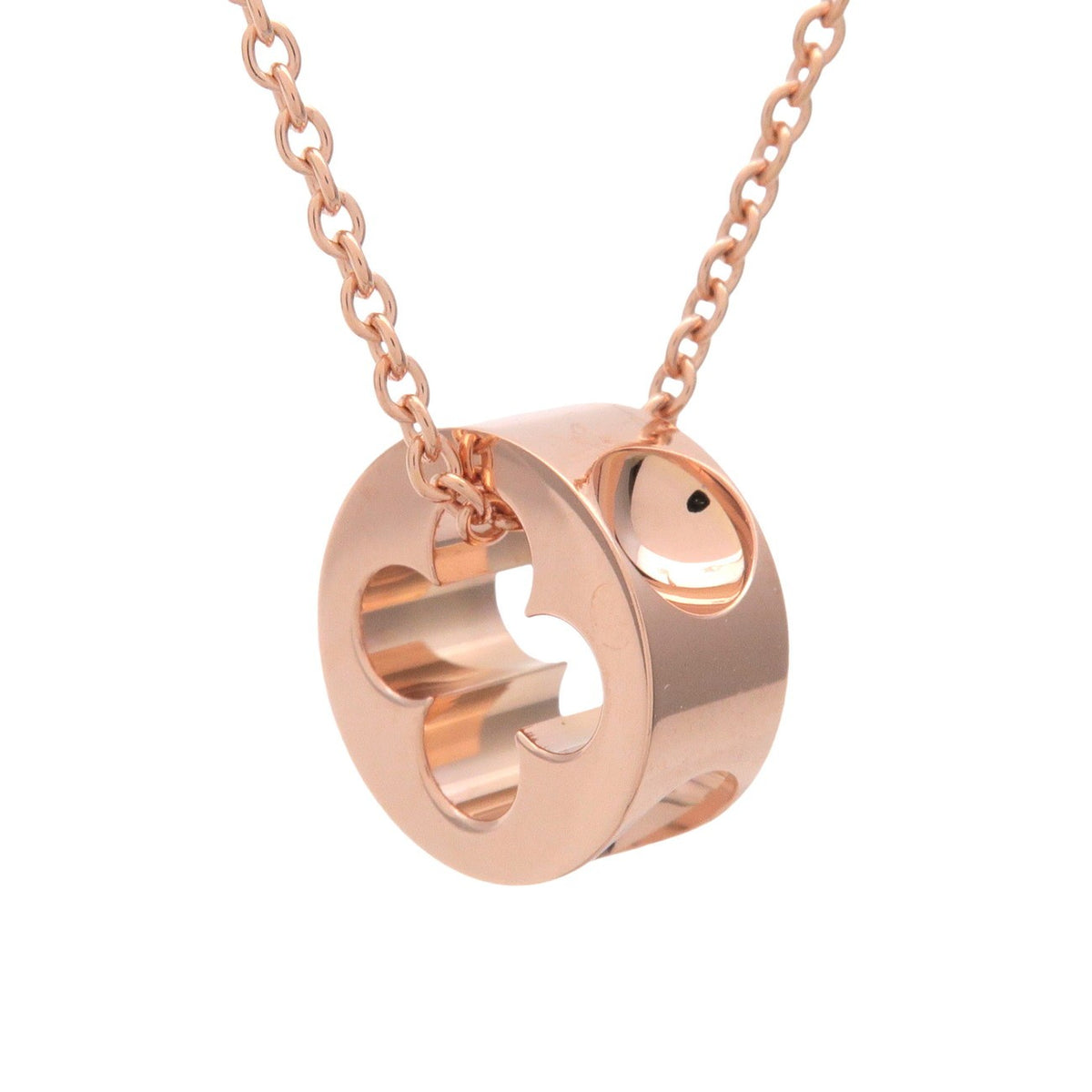 Louis Vuitton Empreinte Pendant 18K Rose Gold Gold Rose_Gold Necklace Jewelry (Pre-Owned)