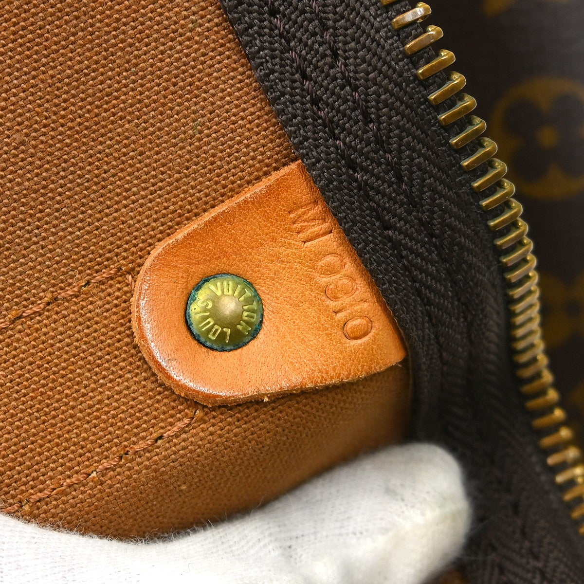 Louis Vuitton Keepall Monogram Canvas Brown Canvas Travel Bag Bag (Pre-Owned)