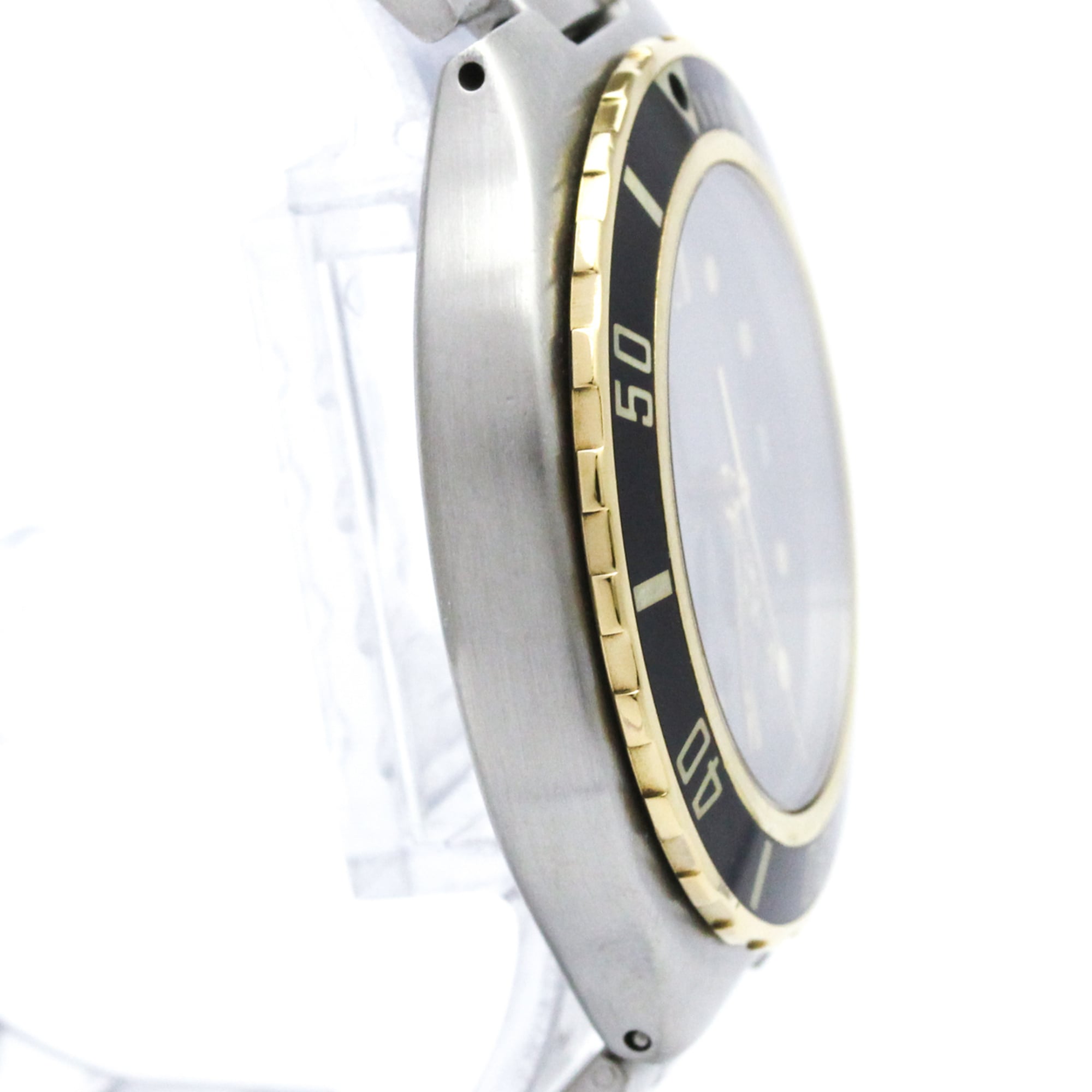Omega Seamaster Professional 200 Pre Bond Chronometer Quartz Stainless Steel And Yellow Gold (18K) Watch (Pre-Owned)