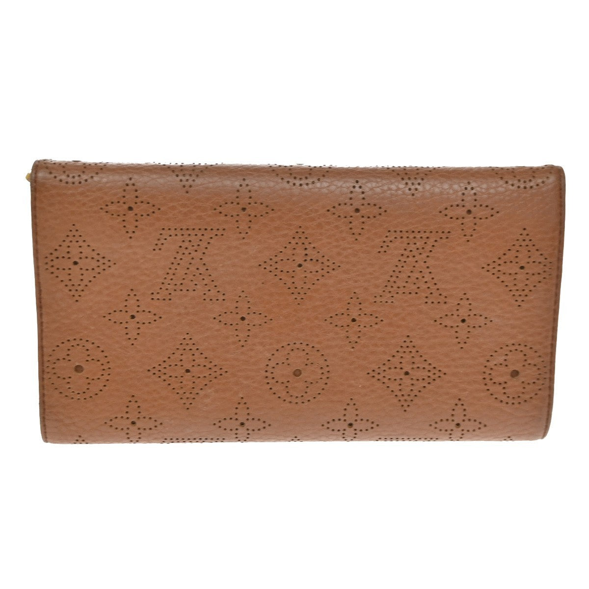 Louis Vuitton Amelia Mahina Leather Brown Leather Wallets Accessory (Pre-Owned)