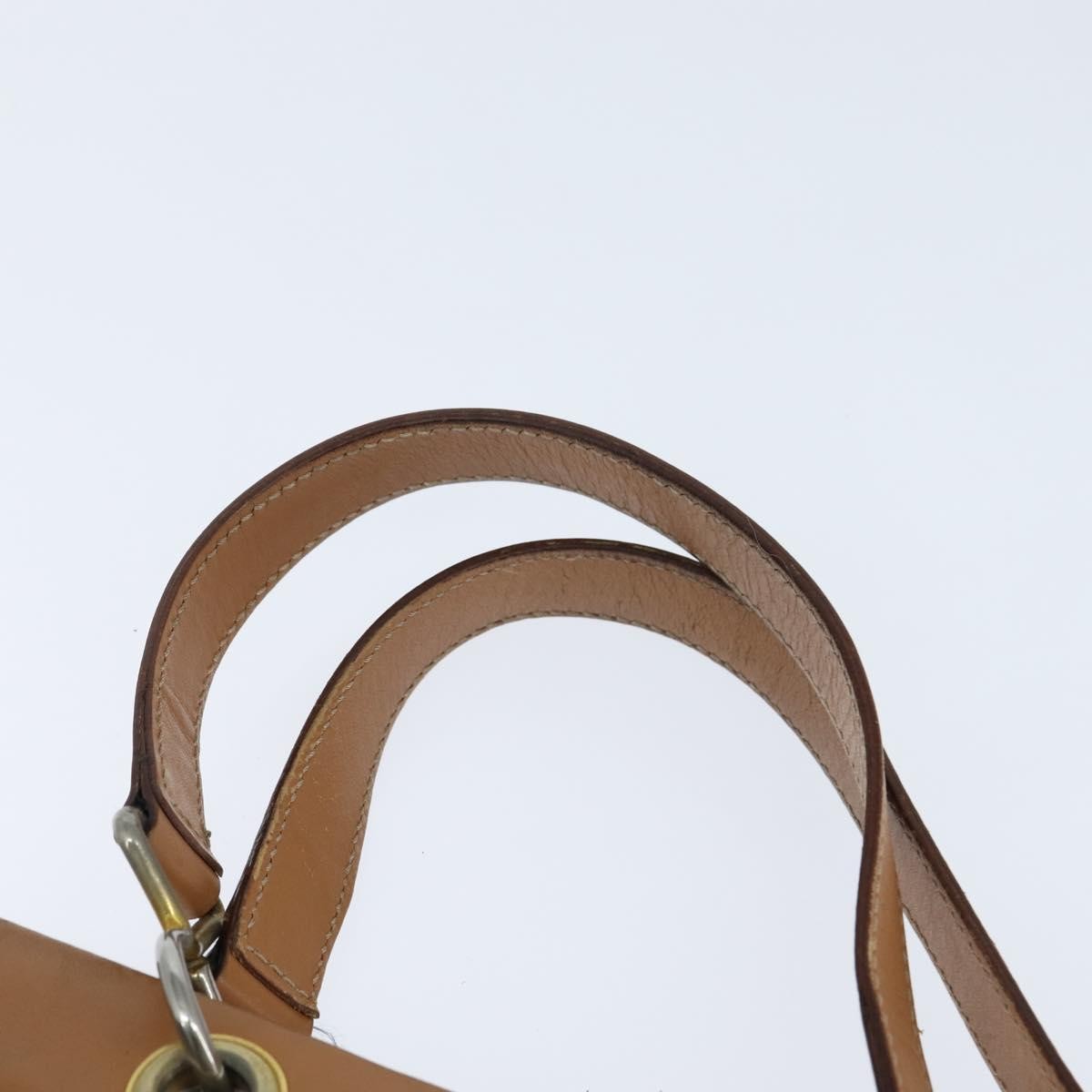 Celine Vintage Macadam Canvas Brown Canvas Tote Bag Bag (Pre-Owned)