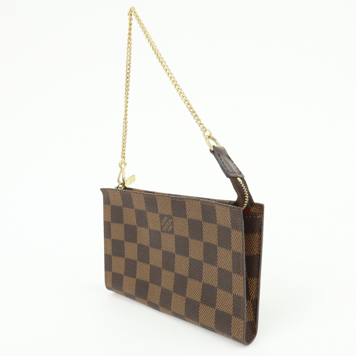 Louis Vuitton Marais Bucket Zip Damier Brown Canvas Clutche & Pouche Bag (Pre-Owned)