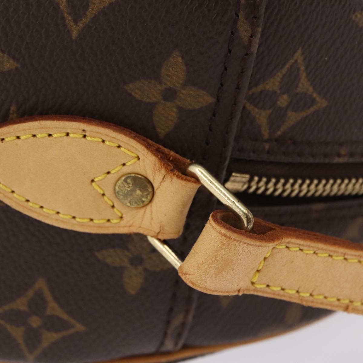 Louis Vuitton Blois Monogram Canvas Brown Canvas Handbag (Pre-Owned)