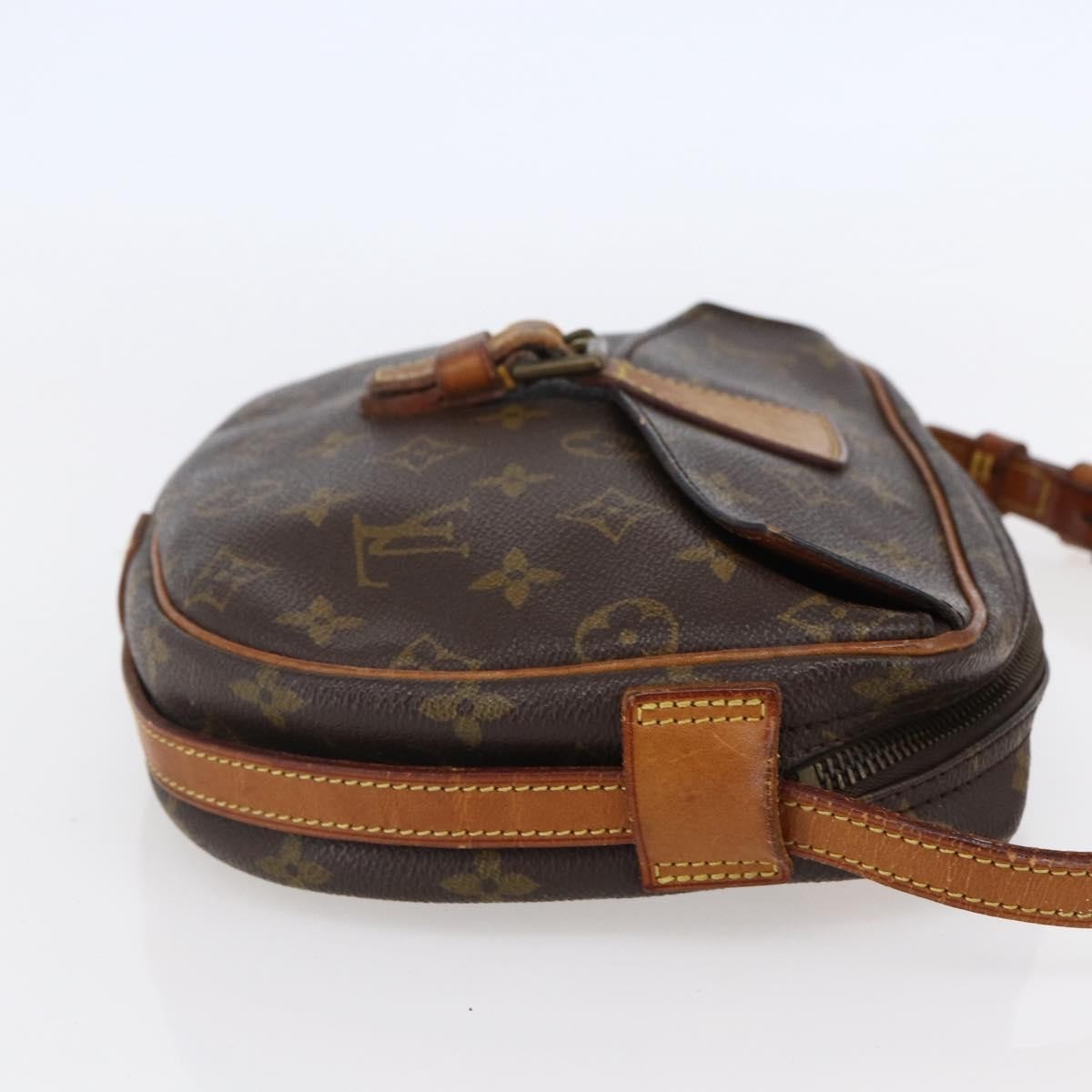 Louis Vuitton Jeune Fille Monogram Canvas Brown Canvas Shoulder Bag Bag (Pre-Owned)