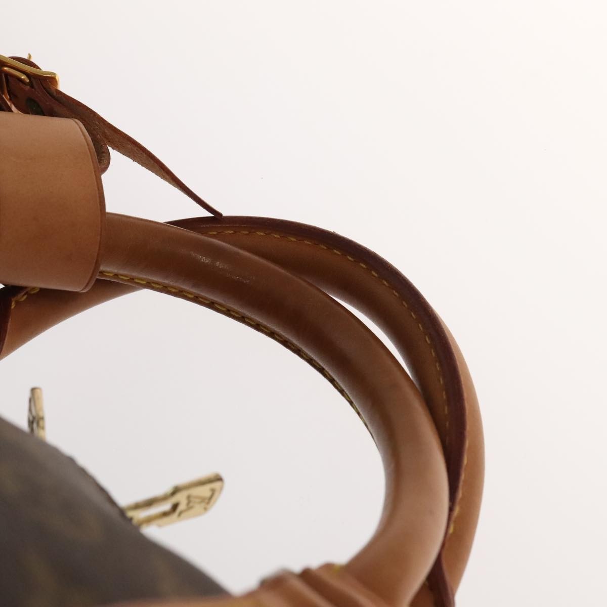 Louis Vuitton Keepall Monogram Canvas Brown Canvas Travel Bag Bag (Pre-Owned)